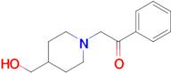 2-(4-(Hydroxymethyl)piperidin-1-yl)-1-phenylethan-1-one