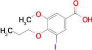 3-Iodo-5-methoxy-4-propoxybenzoic acid