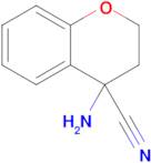 4-Aminochromane-4-carbonitrile