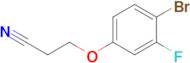 3-(4-Bromo-3-fluorophenoxy)propanenitrile