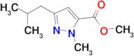 Methyl 3-isobutyl-1-methyl-1H-pyrazole-5-carboxylate