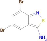 5,7-Dibromobenzo[c]isothiazol-3-amine