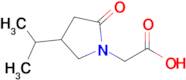 2-(4-Isopropyl-2-oxopyrrolidin-1-yl)acetic acid