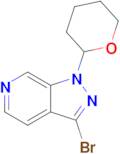 3-Bromo-1-(tetrahydro-2H-pyran-2-yl)-1H-pyrazolo[3,4-c]pyridine