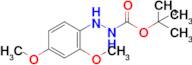 Tert-butyl 2-(2,4-dimethoxyphenyl)hydrazine-1-carboxylate