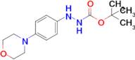 Tert-butyl 2-(4-morpholinophenyl)hydrazine-1-carboxylate