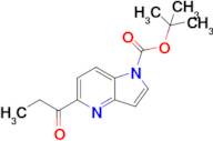 Tert-butyl 5-propionyl-1H-pyrrolo[3,2-b]pyridine-1-carboxylate