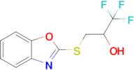 3-(Benzo[d]oxazol-2-ylthio)-1,1,1-trifluoropropan-2-ol