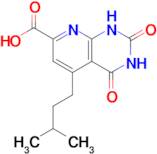 5-(3-methylbutyl)-2,4-dioxo-1H,2H,3H,4H-pyrido[2,3-d]pyrimidine-7-carboxylic acid