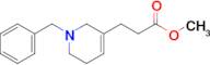 Methyl 3-(1-benzyl-1,2,5,6-tetrahydropyridin-3-yl)propanoate