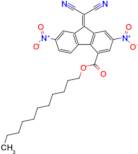 Undecyl 9-(dicyanomethylene)-2,7-dinitro-9H-fluorene-4-carboxylate