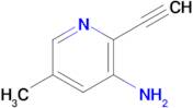 2-Ethynyl-5-methylpyridin-3-amine