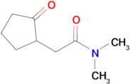 N,N-dimethyl-2-(2-oxocyclopentyl)acetamide