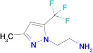 2-(3-Methyl-5-(trifluoromethyl)-1H-pyrazol-1-yl)ethan-1-amine