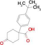 1-(4-(Tert-butyl)phenyl)-4-oxocyclohexane-1-carboxylic acid