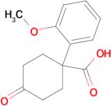 1-(2-Methoxyphenyl)-4-oxocyclohexane-1-carboxylic acid