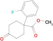 Methyl 1-(2-fluorophenyl)-4-oxocyclohexane-1-carboxylate