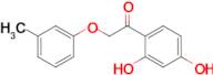 1-(2,4-Dihydroxyphenyl)-2-(m-tolyloxy)ethan-1-one