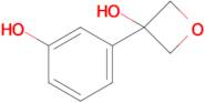 3-(3-Hydroxyphenyl)oxetan-3-ol