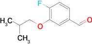 4-Fluoro-3-isobutoxybenzaldehyde