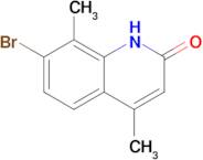 7-bromo-4,8-dimethyl-1,2-dihydroquinolin-2-one