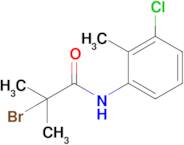 2-Bromo-N-(3-chloro-2-methylphenyl)-2-methylpropanamide