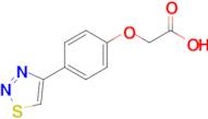 2-(4-(1,2,3-Thiadiazol-4-yl)phenoxy)acetic acid