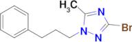 3-Bromo-5-methyl-1-(3-phenylpropyl)-1H-1,2,4-triazole