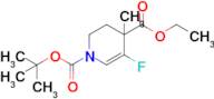 1-(Tert-butyl) 4-ethyl 5-fluoro-4-methyl-3,4-dihydropyridine-1,4(2H)-dicarboxylate