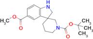 1'-(Tert-butyl) 5-methyl spiro[indoline-3,3'-piperidine]-1',5-dicarboxylate