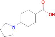 4-(Pyrrolidin-1-yl)cyclohexane-1-carboxylic acid