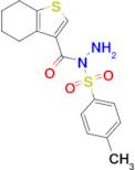 4-Methyl-N-(4,5,6,7-tetrahydrobenzo[b]thiophene-3-carbonyl)benzenesulfonohydrazide