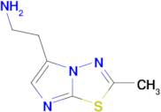 2-(2-Methylimidazo[2,1-b][1,3,4]thiadiazol-5-yl)ethan-1-amine