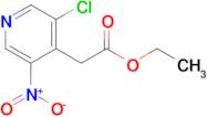 Ethyl 2-(3-chloro-5-nitropyridin-4-yl)acetate