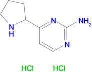 4-(Pyrrolidin-2-yl)pyrimidin-2-amine dihydrochloride