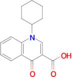 1-Cyclohexyl-4-oxo-1,4-dihydroquinoline-3-carboxylic acid