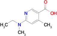 6-(Ethyl(methyl)amino)-4-methylnicotinic acid