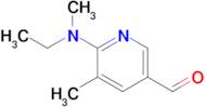 6-(Ethyl(methyl)amino)-5-methylnicotinaldehyde