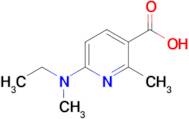 6-(Ethyl(methyl)amino)-2-methylnicotinic acid