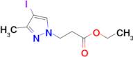 Ethyl 3-(4-iodo-3-methyl-1H-pyrazol-1-yl)propanoate