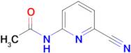 N-(6-cyanopyridin-2-yl)acetamide