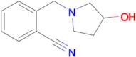 2-((3-Hydroxypyrrolidin-1-yl)methyl)benzonitrile