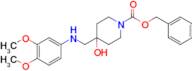 Benzyl 4-(((3,4-dimethoxyphenyl)amino)methyl)-4-hydroxypiperidine-1-carboxylate