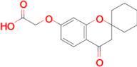 2-((4-Oxospiro[chromane-2,1'-cyclohexan]-7-yl)oxy)acetic acid