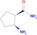 (1R,2S)-2-aminocyclopentane-1-carboxamide