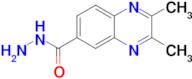 2,3-Dimethylquinoxaline-6-carbohydrazide