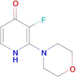 3-fluoro-2-(morpholin-4-yl)-1,4-dihydropyridin-4-one