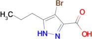 4-Bromo-5-propyl-1H-pyrazole-3-carboxylic acid