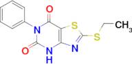 2-(Ethylthio)-6-phenylthiazolo[4,5-d]pyrimidine-5,7(4H,6H)-dione