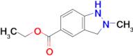 Ethyl 2-methyl-2,3-dihydro-1H-indazole-5-carboxylate